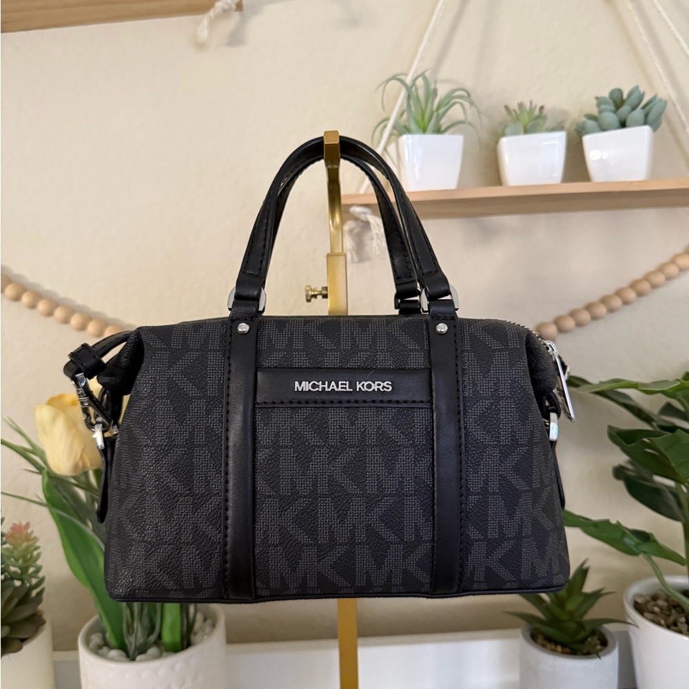 Michael Kors Beck Extra-Small Black Satchel